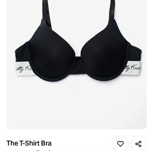 Elegant Black T-Shirt Bra